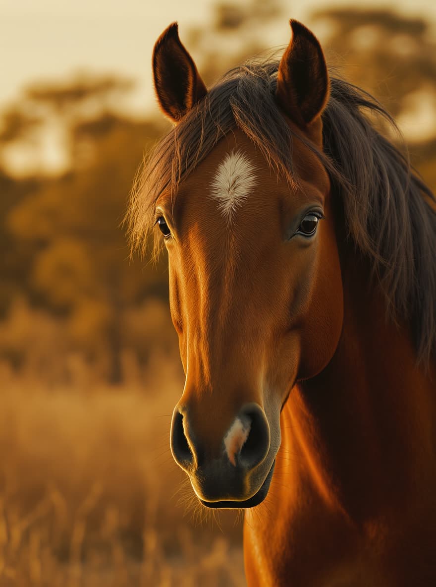 Just Ride horse at the ranch